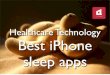 Best iPhone Sleep Apps