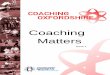 Coaching Oxfordshire - Coaching Matters Issue 1