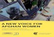 A New Voice for Afghan Women
