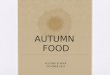 Autumn Food
