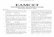 EAMCET Model Papers 2001