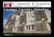 Career Center Weekly: Week of March 11