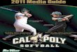 2011 Cal Poly Softball Media Guide