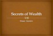 Secrets of Wealth by Shaun Gurmin
