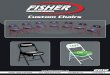 2012 Fisher Athletic Custom Chairs