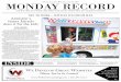 Monday Record for July 20