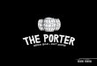 The Porter Beer Bar Brand Manual