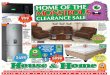House & Home Website Monster Clearance Catalogue 28th February- 2nd March