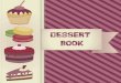 Dessert book template