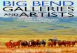 Big Bend Galleries & Artists 2012-2013