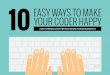10 Ways to Make Your Coder Happy