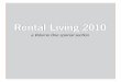 Volume One Rental Living 2010