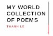 EngB06 - Creativity - Poetry Collection - Thanh Le