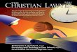 The Christian Lawyer - Fall 2009