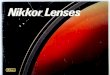 Nikon lens AI 1977 brochure