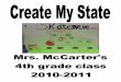 Create My State - McCarter 2010-2011