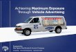 Vehicle Advertising Program