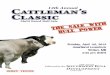 Cattleman's Classic Bull Sale