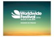 Dossier de presse worldwide festival sète 2014