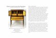William Evans Fine Furniture and Antique Care Brochure
