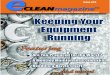 eClean Issue 25: Keeping Your Equipment Running