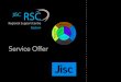 Jisc RSC Eastern Service Offer booklet