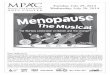 Menopause the Musical - Program Book Insert