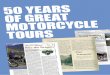 50 Years of Great Motorcycle Tours
