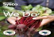 Sysco Local Product Guide