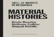 Material Histories: Artists in Residence 2013-14