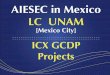 AIESEC in UNAM. IGCDP Projects