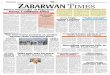 Zabarwan Times E- Paper English 03 Septemper t 2014