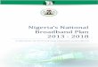 The Nigerian National Broadband Plan19 May 2013 final