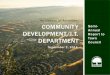 Community Development Report