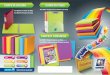 Fun color carpetas/binders