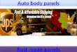 Auto body panels