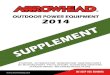 Arrowhead Electrical Products Outdoor Power Equipment Supplement 2014