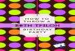 How to Throw a Beth Tfiloh Birthday Party
