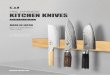 Kai kitchen knives catalogue en 2013