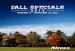 Fall Specials 2014