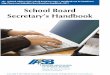 School Board Secretary's Handbook/See Update