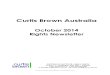 Curtis Brown RIGHTS NEWSLETTER October 2014