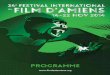 Programme Festival International du Film d'Amiens 2014