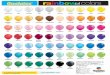US Rainbow of Colors Chart 2015