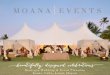Moana | Events Wedding Look Book