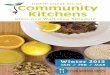 Community Kitchen Class and Workshop Schedule | Jan.-Mar. 2015