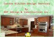 Custom kitchen design services by rht design & construction inc