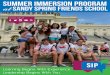 Summer Immersion Program (SIP) 2015 Brochure