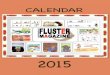 Fluster Magazine 2015 Calendar