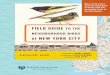 Field Guide to the Neighborhood Birds of New York City